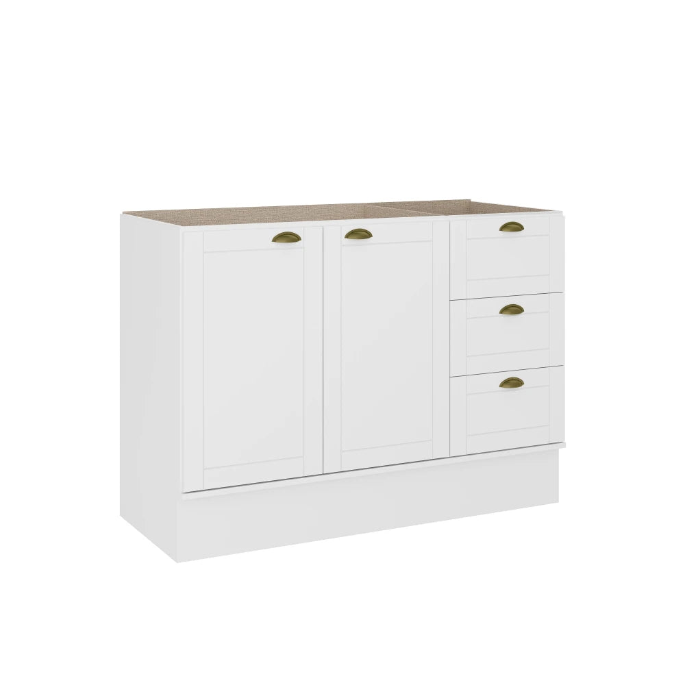 Bajo Mesada Esencial 120cm Blanco