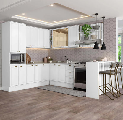 Bajo Mesada Esencial 120cm Blanco