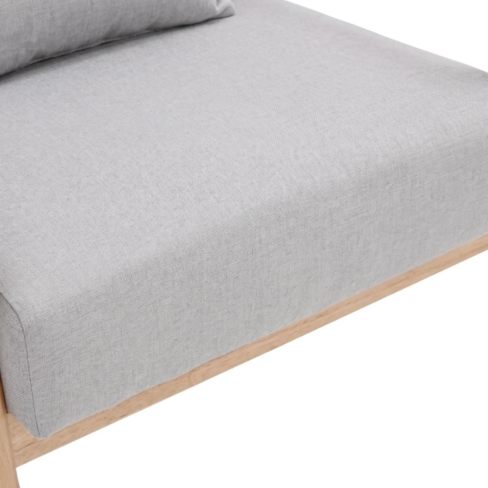 Butaca Poltrona 1 Cuerpo Madera Natural - Olden - Línea Serena