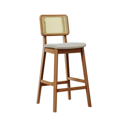 Butaca Épsilon - Línea Nevada - Ratan - Lino/Natural