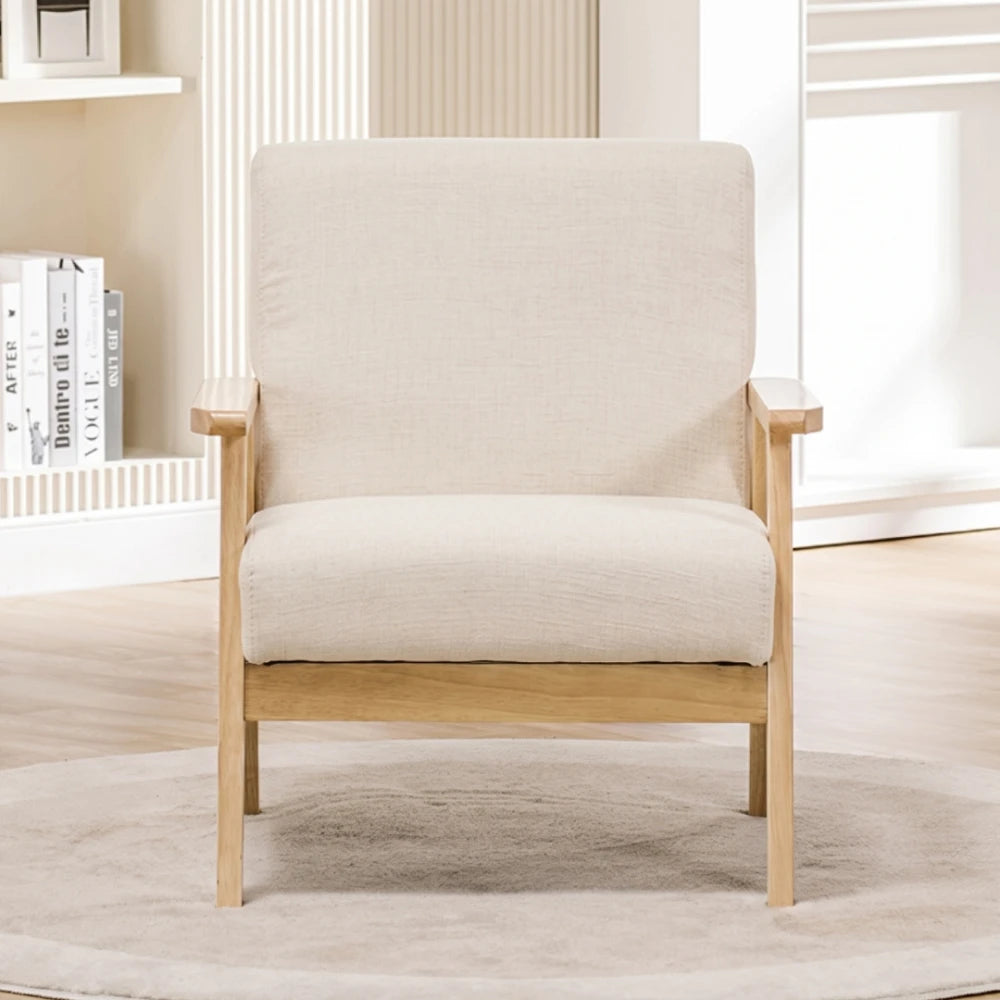 Butaca Poltrona Nórdica Madera natural - Línea Serena