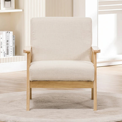 Butaca Poltrona Nórdica Madera natural - Línea Serena
