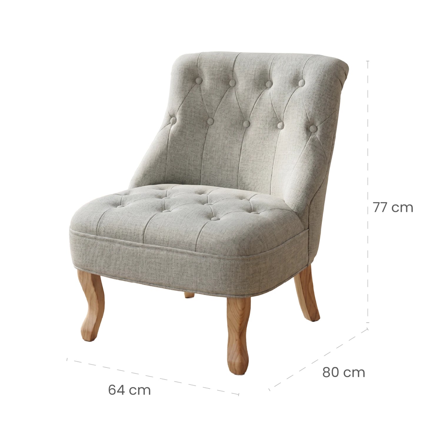 Butaca Poltrona Sillón Balbi Plus - Gris