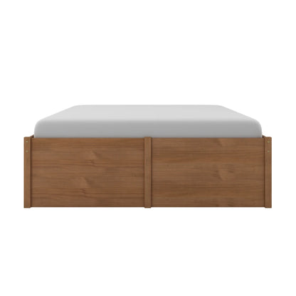 Cama Madera Maciza Con Cajones - 2 plazas - Línea beauty - Amendoa