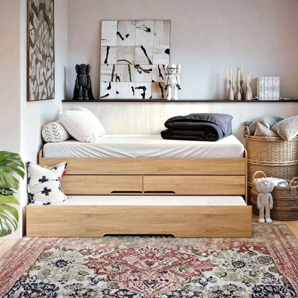 Cama Marinera 1 plaza con cajones - Línea Nordik - Text Frizz