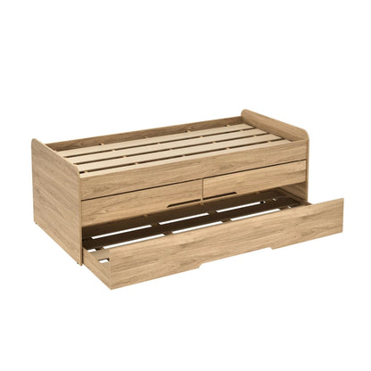 Cama Marinera 1 plaza con cajones - Línea Nordik - Text Frizz