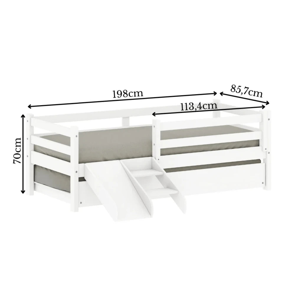 Cama marinera 1 Plaza Infantil - Blanco