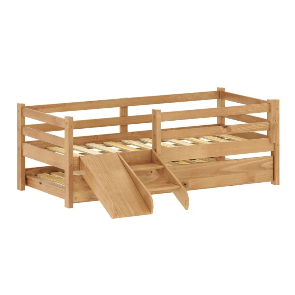 Cama marinera 1 Plaza Infantil - Marrón