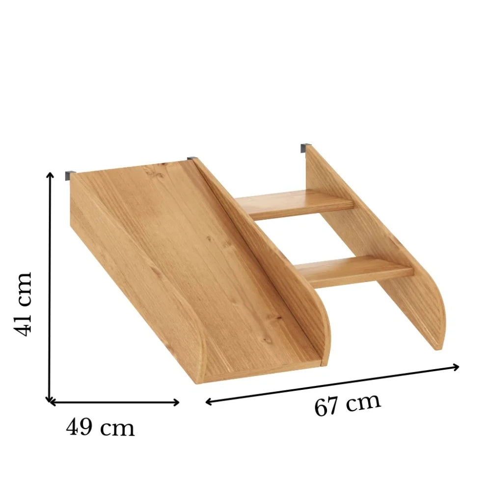 Cama marinera 1 Plaza Infantil - Marrón