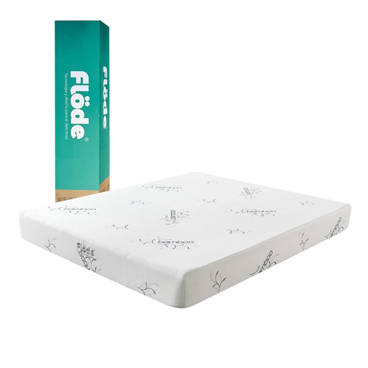 Colchón 2 Plazas en Caja Espuma Viscoelástica - Flode Bamboo