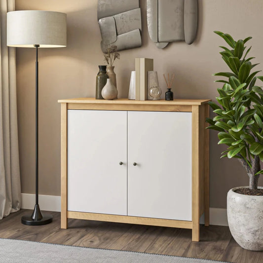 Cómoda 2 Puertas - Línea Maden - Blanco