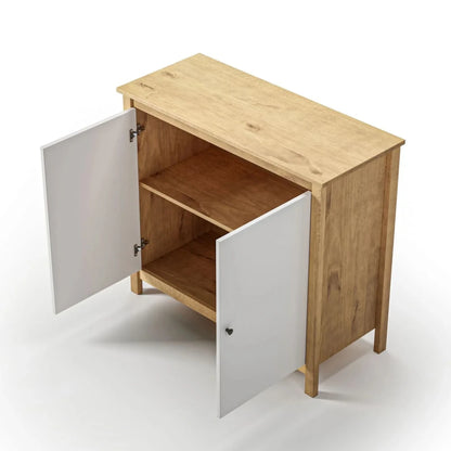 Cómoda 2 Puertas - Línea Maden - Blanco
