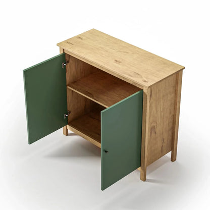 Cómoda 2 Puertas - Línea Maden - Verde