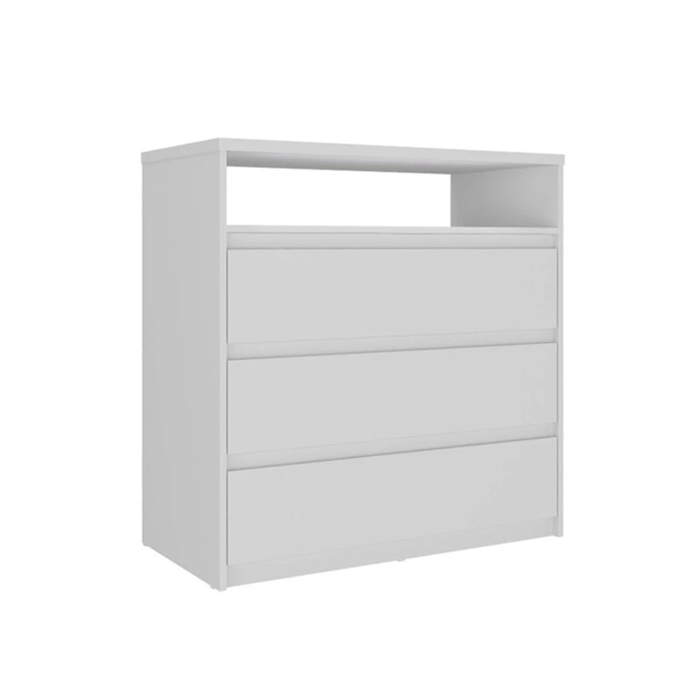 Cómoda 3 Cajones - Línea Clara - Blanco