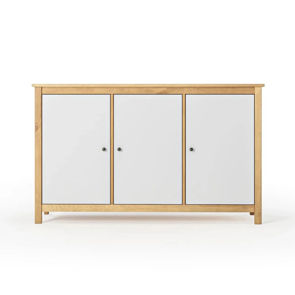 Cómoda Aparador 3 Puertas - Línea Maden - Blanco