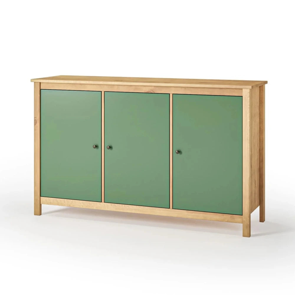 Cómoda Aparador 3 Puertas - Línea Maden - Verde