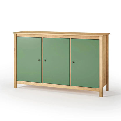 Cómoda Aparador 3 Puertas - Línea Maden - Verde