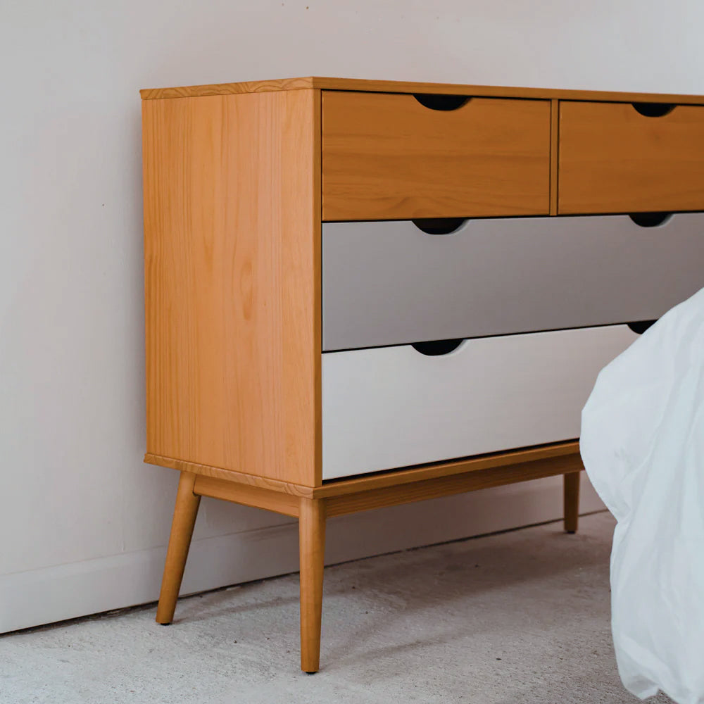 Cómoda 4 Cajones - Línea Praga