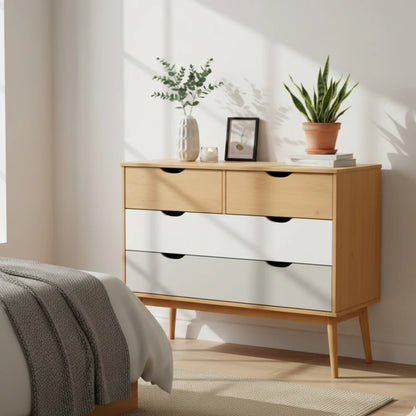 Cómoda 4 Cajones - Línea Praga