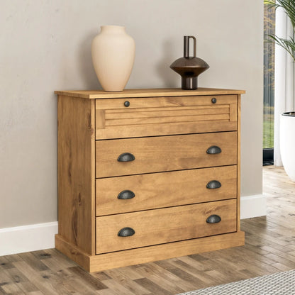 Cómoda 4 cajones - Línea Oslo - Natural