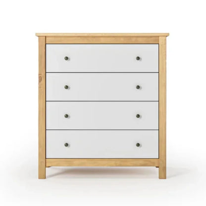 Cómoda 4 Cajones - Línea Maden - Blanco