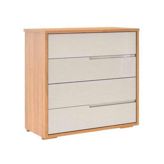 Cómoda 4 cajones - Nordik - Beige