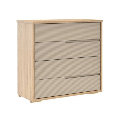 Cómoda 4 cajones - Nordik - Beige