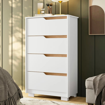 Comoda 4 Cajones - Línea FIT - Blanco