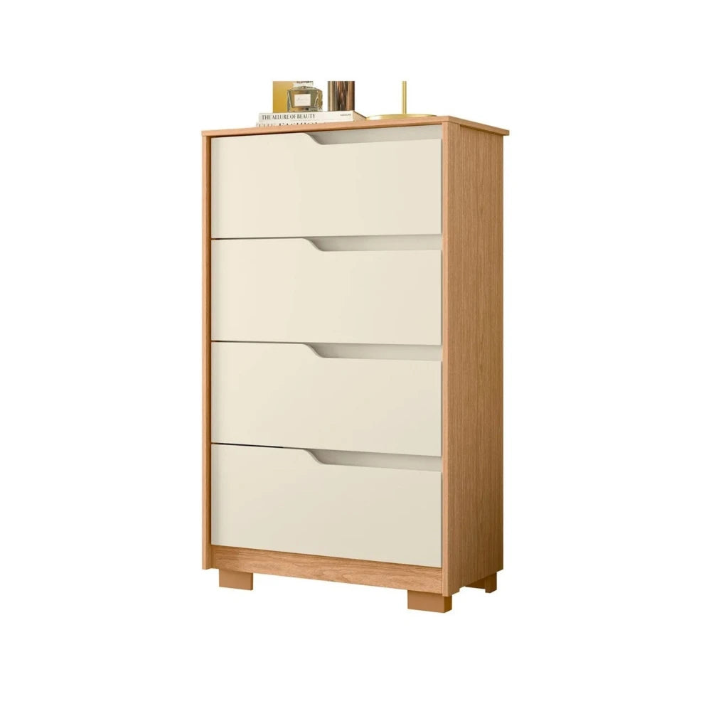 Comoda 4 Cajones - Línea FIT - Marrón