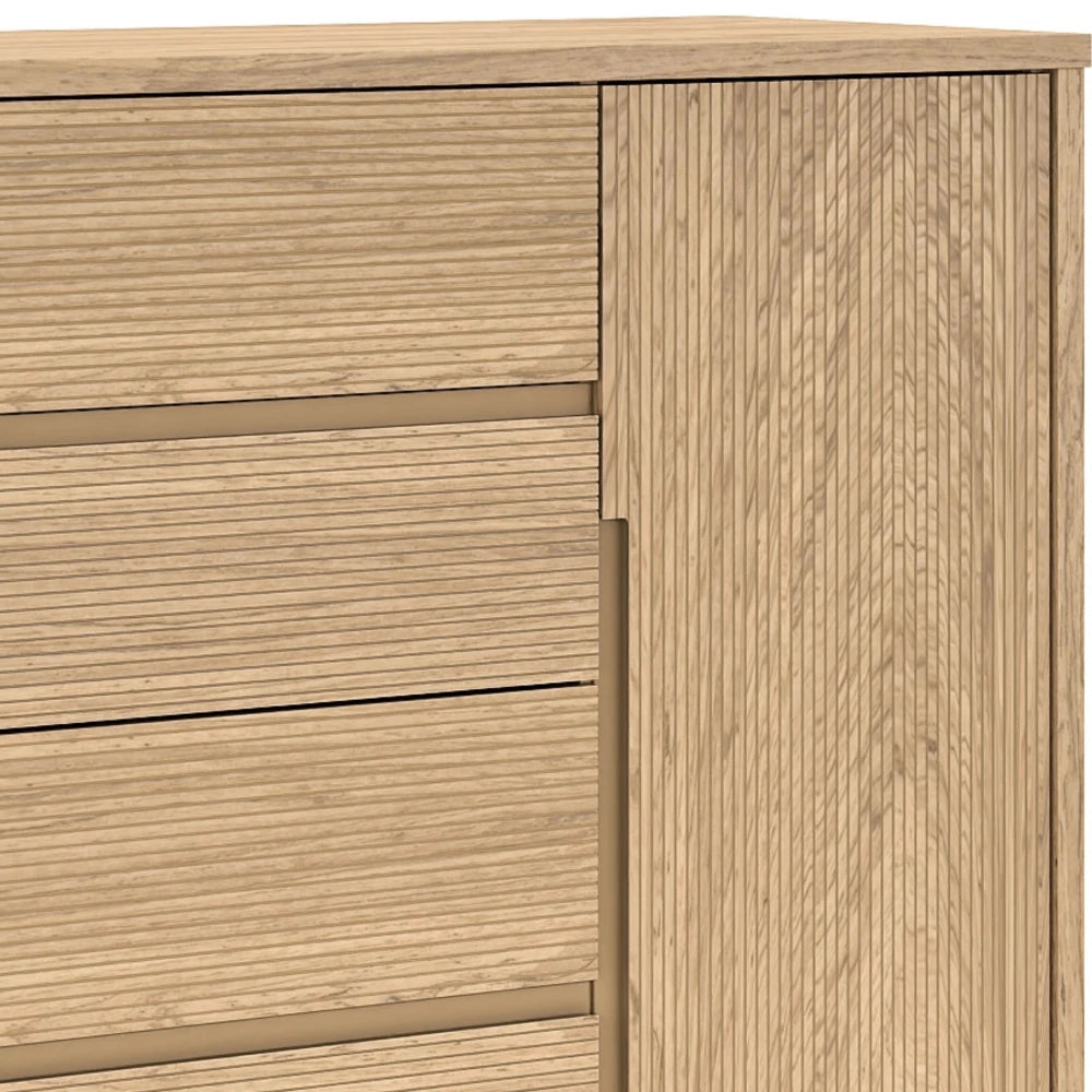 Cómoda Zapatera Nordik - 4 cajones 1 puerta - Text Frizz