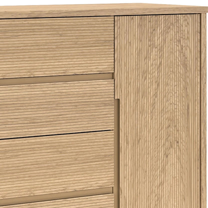 Cómoda Zapatera Nordik - 4 cajones 1 puerta - Text Frizz