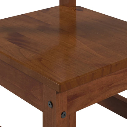 Conjunto de Comedor 4 sillas - Toscana - Nogal