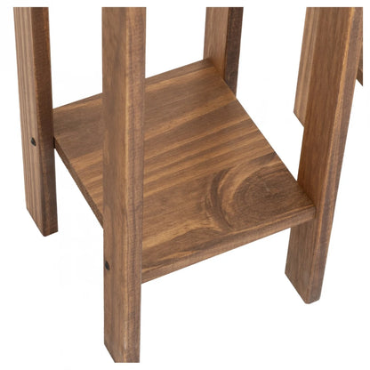 Conjunto Set De Mesas - Línea Monterrey - Nogal