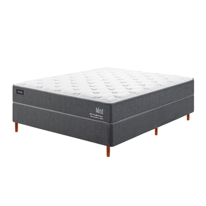 Conjunto Sommier - Mannes - 2 Plazas - Mind