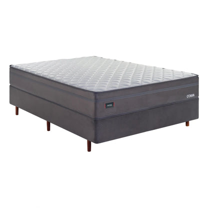 Conjunto Sommier Mannes 2 plazas - Otawa