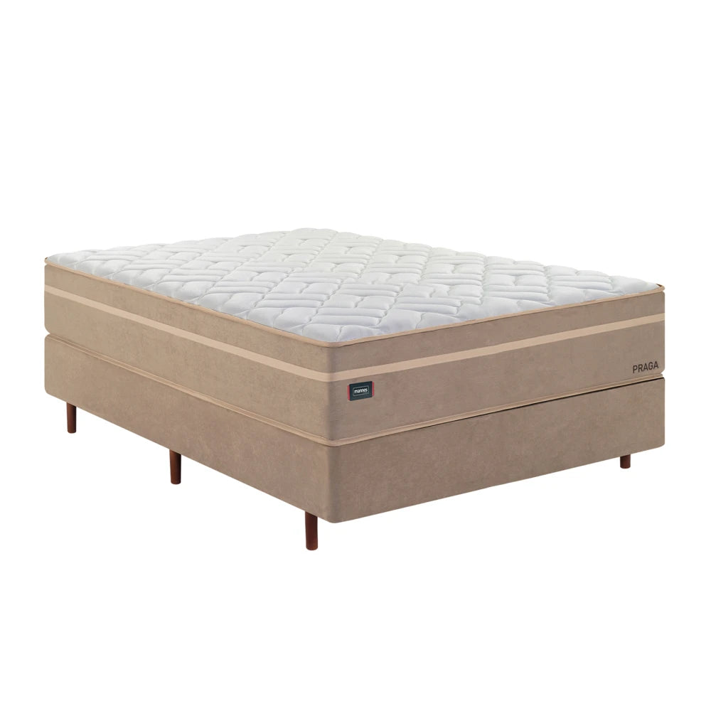 Conjunto Sommier Mannes 2 plazas - Praga