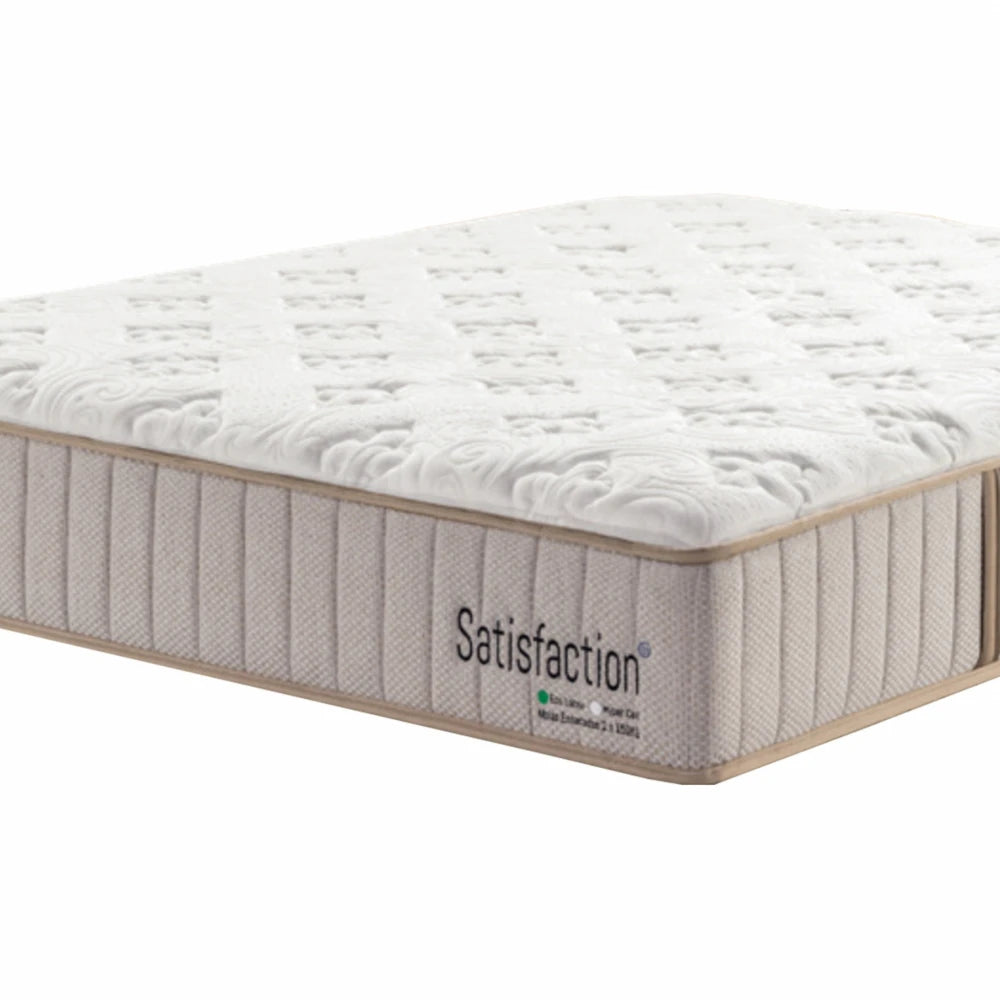 Conjunto Sommier - Mannes - 2 Plazas - Satisfaction