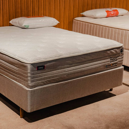 Conjunto Sommier - Mannes - Queen - Bless