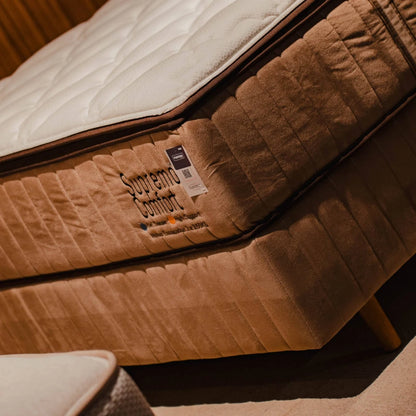 Conjunto Sommier - Mannes - Queen - Supremo Confort