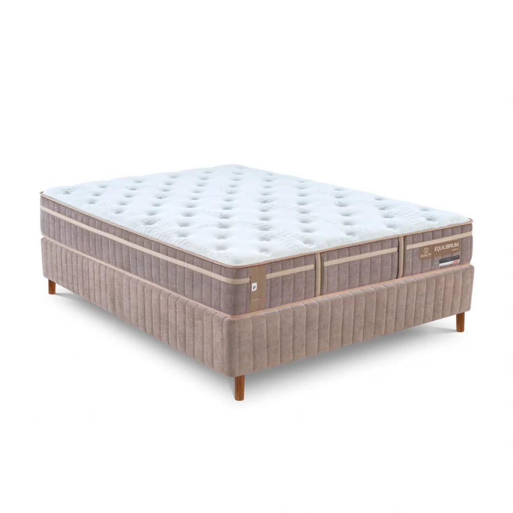 Conjunto Sommier - Pikolin - 2 Plazas - Equilibrium