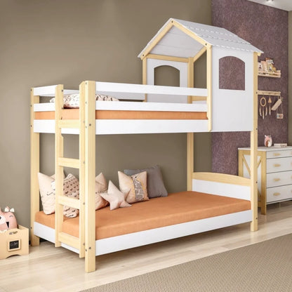 Cucheta Cama Casita Infantil - Blanco