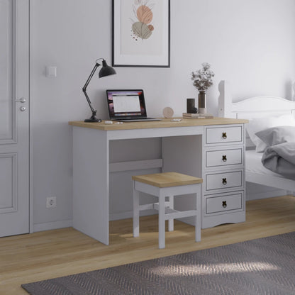 Escritorio 4 Cajones - Linea Monterrey - Blanco