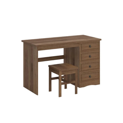 Escritorio 4 Cajones - Linea Monterrey - Nogal