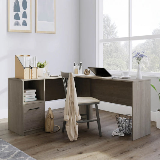 Escritorio en L con cajón - Sauder - Linea Beginnings