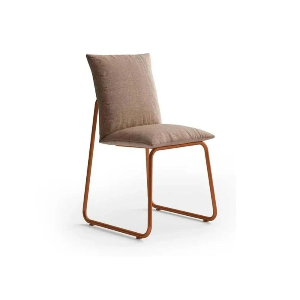 Juego de comedor - 4 sillas Soft Atrix - Rectangular - Marrón