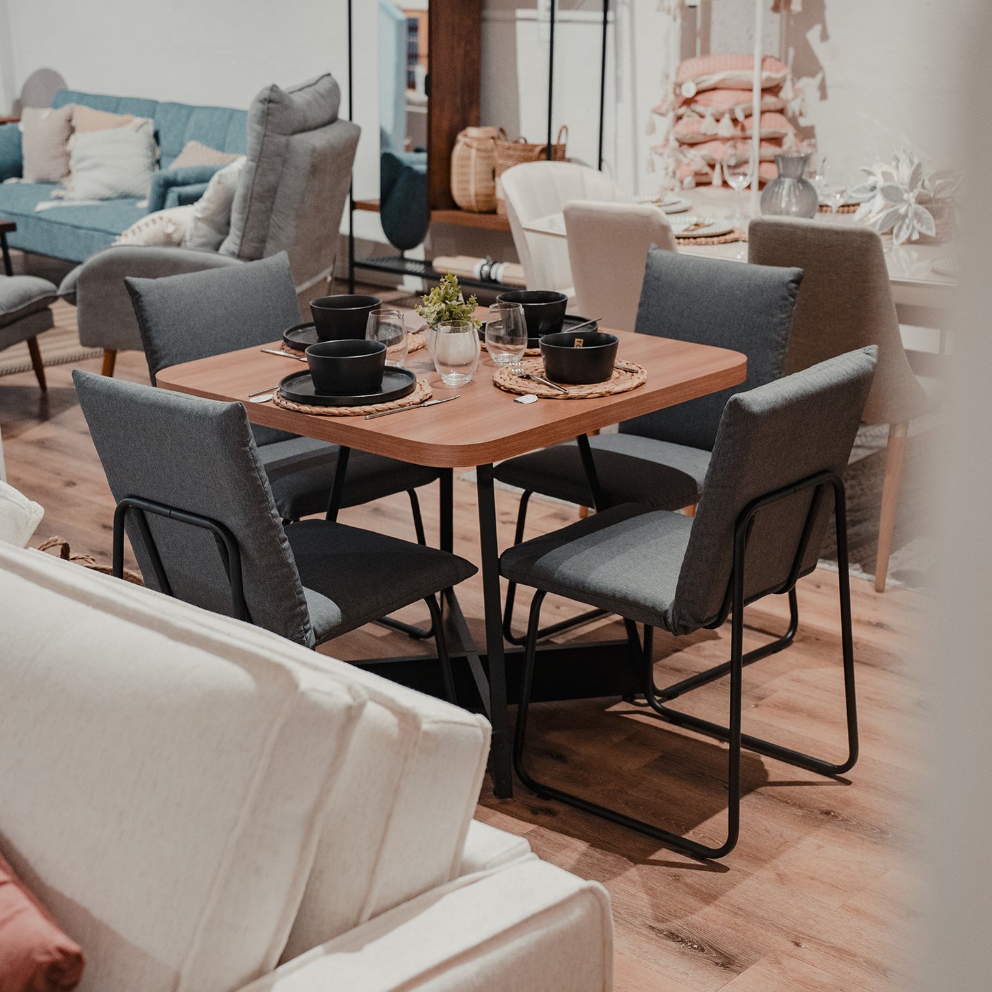 Juego de comedor - Croma - Negro