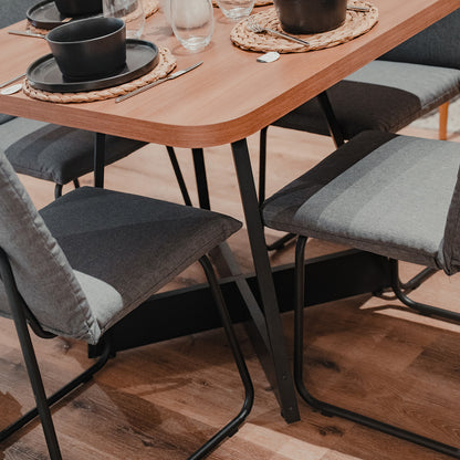 Juego de comedor - Croma - Negro