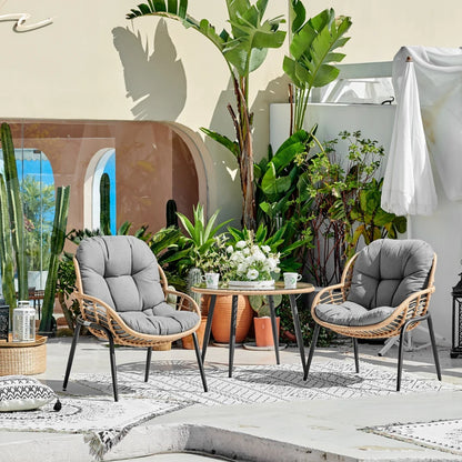 Juego Muebles De Jardin Patagonia - Gris