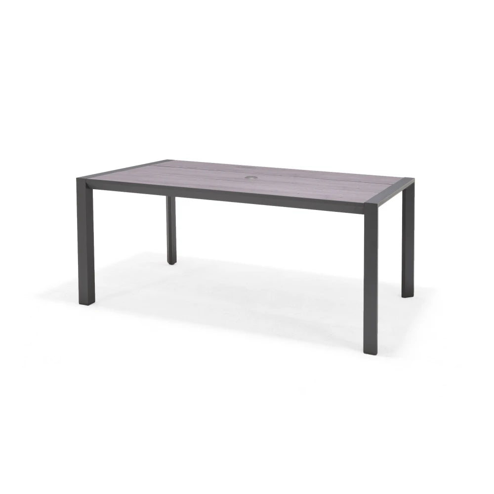 Mesa De Aluminio Para Jardín - Urbanite - 160x90 - Gris