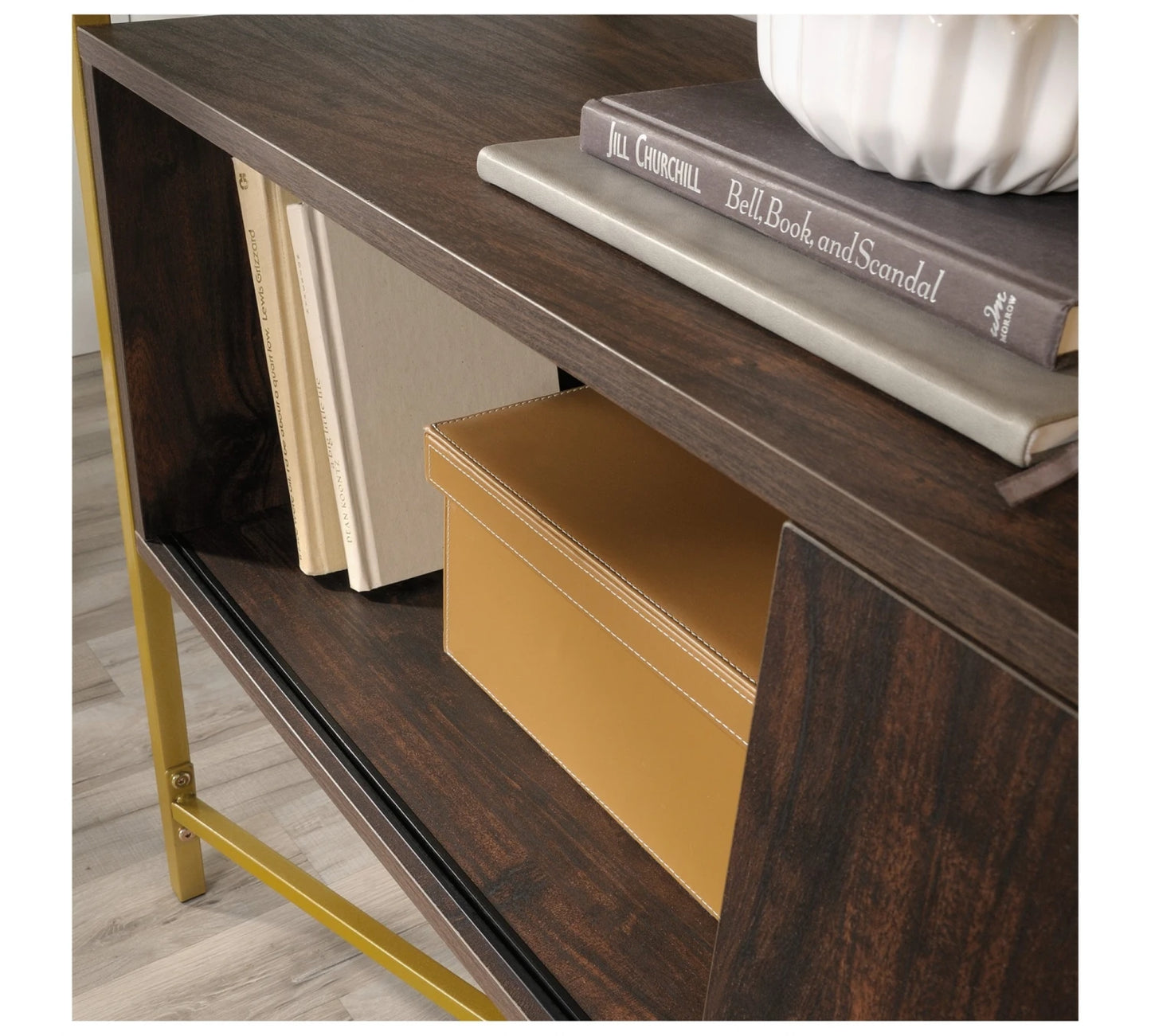 Mesa de Arrime con Estante - Sauder - Linea Harper Heights